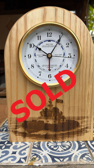 Ash Tide Time Clock